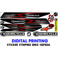 ALL STRIPING BIKE POLET SEPEDA SET WIMCYCLE STIKER LIS
