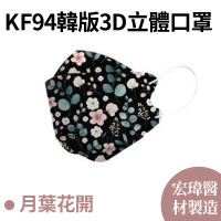 【即期品-宏瑋】各式花色KF94韓版3D立體口罩(10片/盒)