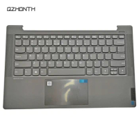 New For Lenovo Ideapad 5-14IIL05 Palmrest Upper Case with US Keyboard (Non-Backlit) Black 14"