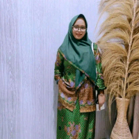 Setelan muslimat satu set atasa sama bawahan batik muslimat nu