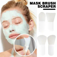 Silicone Face Mask Brush Soft Facial Skin Care Portable Brushes Mask Face Beauty Tools Makeup DIY Reusable Mud Mixing Cream X8U2