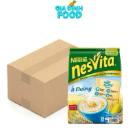 ￼[Thùng x12 Bịch] Ngũ Cốc Nestle NesVita ít đường 350g (14 gói x 25g)