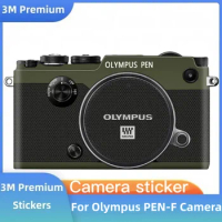(Retro Style) For Olympus PEN-F Anti-Scratch Camera Sticker Protective Film Body Protector Skin Cover PEN F