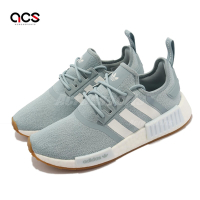 adidas 休閒鞋 NMD R1 男鞋 女鞋 藍 白 膠底 BOOST 三葉草 愛迪達 GY6059