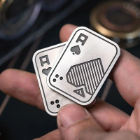 Đồ chơi giảm căng thẳng AK Pop Coin Push Card EDC fidget spinner âm thanh sóng dành cho học sinh, li