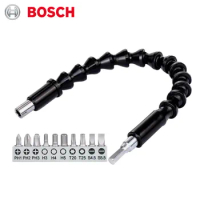Bosch 25Mm Screwdriver Bit Flexible Shaft 11Pcs Kit Ph1 Ph2 Ph5 Electric Screwdriver Drill Head for Home Diy Repair Accessories