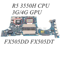 For ASUS FX95DT FX95D FX505D FX505DD FX505DT PC Motherboard 15.6 Inch With R5-3550H CPU+GTX1050 3G/GTX1650M 4G