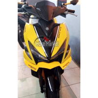 WINGLET AEROX 155 Aksesoris Variasi Motor A011 - merah doff