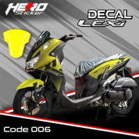 TERBARU STICKER DECAL FULL BODY YAMAHA LEXI LX 155 2024 - DECAL YAMAHA LEXI LX 155 2024 MOTIF SIMPLE