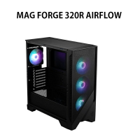 【最高折200+跨店點數22%回饋】MSI 微星 MAG FORGE 320R AIRFLOW 電腦機殼