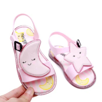 Sandalias Girls' Shoes Kid Shoes Girl Sandle Kid Shoe for Girl Moon Star Princess Shoe Jelly Sandals Kid Eva Sandals Zapato Niña