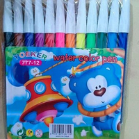 spidol warna water color pen yoeker 12 set / 1 lusin