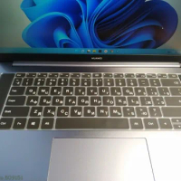 Spanish Russian Korean Keyboard Cover Skin For Huawei MateBook X 2020 / X Pro 13.9 / Honor MagicBook 14 15 / MagicBook Pro 16.1"