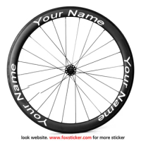 customized bicycle wheel stickers cycle bike rim decals for MTB BMX road bike Vinyl Sticker 700C 26/27.5/29er 24inch