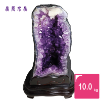【晶辰水晶】5A級招財天然巴西紫晶洞 10.0kg(FA296)