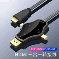 USB C To DP/Mini DP/HDMI (Choose One) Adapter - 4K Support