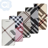 Apple iPhone 11 Pro / 11 Pro Max 英倫格紋氣質手機皮套 側掀磁扣支架式皮套 5色可選