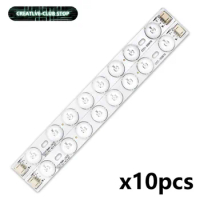 10pcs Three Color 2835 LED Light Module 4W 6W 8W 10W LED Bar Backlight Strip Lights Ceiling Lamp For Remoulding LED Tube Source