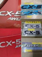 CX-5 Mazda AWD CX5 Rear Emblems Logo Accessories Car