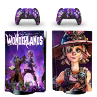 Tiny Tina's Wonderlands PS5 Standard Disc Skin Sticker Decal Cover for PlayStation 5 Console &amp; Controller PS5 Disk Skins