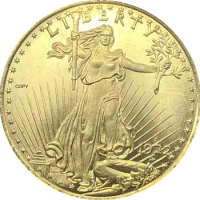 United States America 1922 1922 S Liberty Twenty 20 Dollars Saint Gaudens Double Eagle With Motto In God We Trust Gold Copy Coin