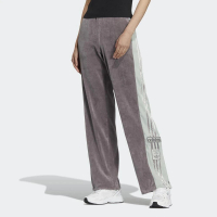 adidas 愛迪達 Adibreak Pant 2 女 運動長褲 寬褲 休閒 絲絨 舒適 國際版 灰紫(IC8126)