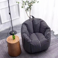 Dormitory Living Room Bean Bag Sofa Fluffy Single Reclinable Ergonomic Bean Bag Sofa Adults Modern Puffs Furniture