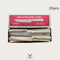 Pisau Dapur Set Wijaya Sedang Alumunium isi 20 pcs / Pisau Set isi 20 / Grosir Pisau Murah / Pisau S