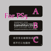 Housing Shell Sticker Lable Seals For Sony Playstation 5 ps5 console housing sticker label for ps5 console