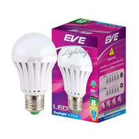 หลอดไฟ LED 8 วัตต์ Daylight EVE LIGHTING รุ่น EMERGENCY A70 E27
