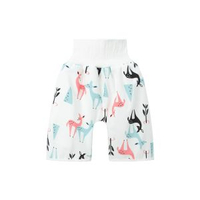 寶寶隔尿褲防水兒童防漏可洗嬰兒護肚尿墊尿布褲學習褲防尿床純棉