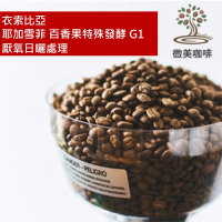 微美咖啡 衣索比亞 耶加雪菲 百香果特殊發酵 G1 厭氧日曬處理 淺焙咖啡豆 新鮮烘焙(半磅/包)