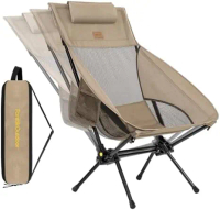 Zeta L8 Max Camping Chair, Portable & Lightweight, Multi-Angle Adjustable, Supports up to 250 lbs, C