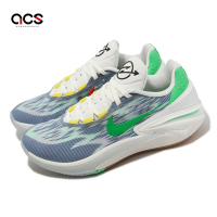 Nike 籃球鞋 Air Zoom G T Cut 2 EP 藍 綠 紅 膠底 氣墊 男鞋 DJ6015-403