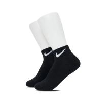 【NIKE 耐吉】Performance 黑色 三雙入 薄款 中筒襪 SX4706-001