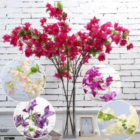 Artificial flowers big Cherry blossom 46Inch /120 cm long Bougainvillea speetabilis can be used to decorative wedding garden