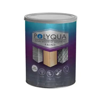 Cat Kayu dan Besi Odorless Polyqua 0.8 L Clear Gloss