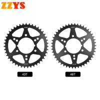 1pc 520 43T 46T Tooth Rear Sprocket Gear Wheel Cam For CF Moto Road 650 MT 2020-2022 2021 650 GT 650 NK 650NK MT650 NK650 GT650