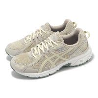 【asics 亞瑟士】休閒鞋 GEL-Venture 6 男鞋 女鞋 米白 緩衝 復古跑鞋 越野 情侶鞋 亞瑟士(1203A438020)