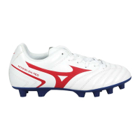 MIZUNO MONARCIDA NEO II SELECT JR男童足球鞋 P1GB210562 白紅