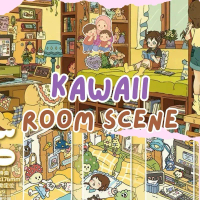 Irandkids Pelekat Diorama Bilik Comel