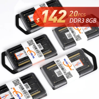 20pcs WALRAM Memoria Ram DDR3 ddr3l 4g 8g 1333MHz 1600HMz 1866HMz RAM for Notebook Sodimm Ram Memory Ddr3 1.5V 1.35v Laptop RAM