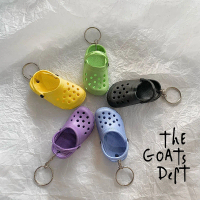 The Goats Dept - Mini Crogs KeyChain / tgd780 gantung kunci key chain model sepatu katak kodok karet