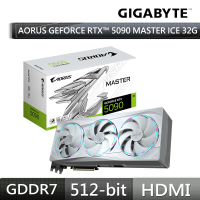 白 GIGABYTE 技嘉 組合★AORUS GeForce RTX 5090 MASTER ICE 32G顯示卡(V+Z890+X870+Z790+X870E)