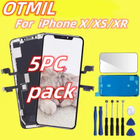 5PC AAAA+++ for apple iPhone X LCD Display Touch Screen with Digitizer Replacement for iPhone XS Max with Slightly Flawed