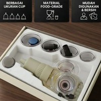 Kop Angin 12 Pcs Set Bekam Vakum | Alat Cupping Therapy Set Kop Angin 12 Pcs | Alat Bekam Vakum Cupp