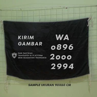 Bendera Neymar Poster Kain Satin Premium Tebal Full Printing Pajangan Kamar Bola & Koleksi Merchandi