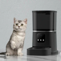 Automatic Pet Feeder Camera 6L Auto Camera Pet Dry Food Feeder Dog Cat High Quality Wifi Camera Pet Bowls &amp; Feeders