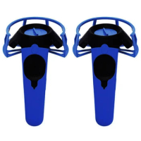 1 Pair Protective Cover Non Slip Lightweight Silicone Elastic Anti Collision Handle Controller Snap for HTC VIVE