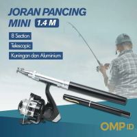Balight Joran Pancing Pena Fish Pen Mini Antena Portable Rod - ST-Y0011 / YL100 - OMP ID Ikan Reel M
